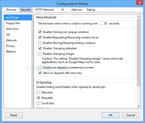 Configuration Mania スクリーンショット 2