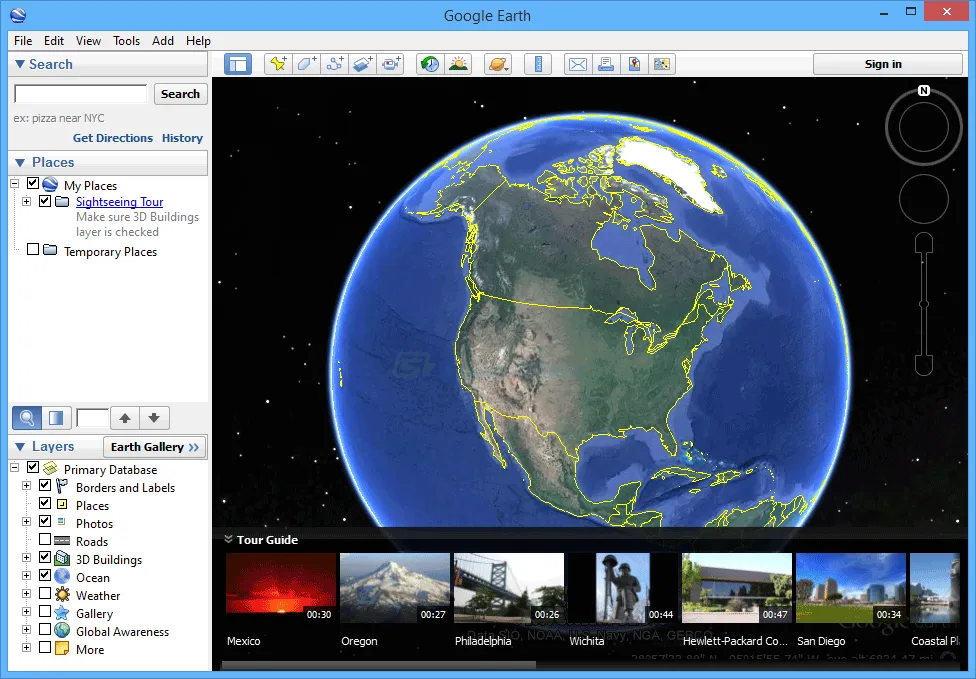 Google Earth スクリーンショット 1