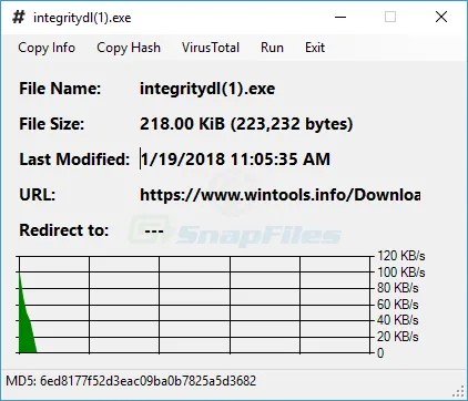 Integrity Downloader スクリーンショット 2