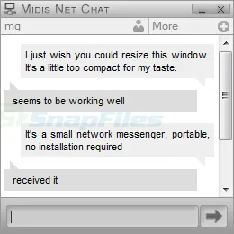 Midis Net Chat スクリーンショット 1