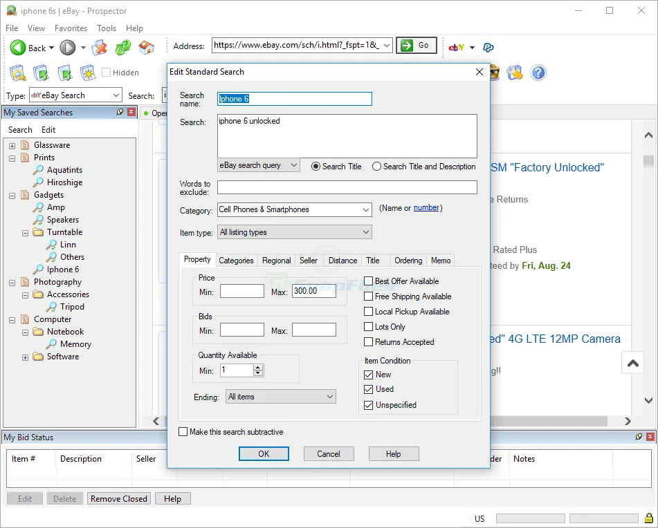 Prospector Lite スクリーンショット 2