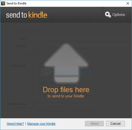 Send to Kindle スクリーンショット 1