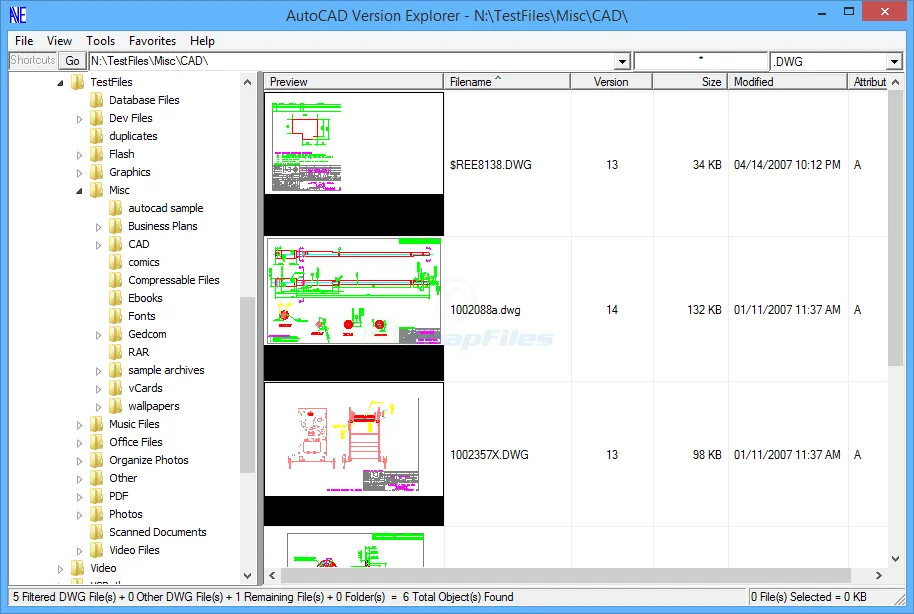 AutoCAD Version Explorer スクリーンショット 1