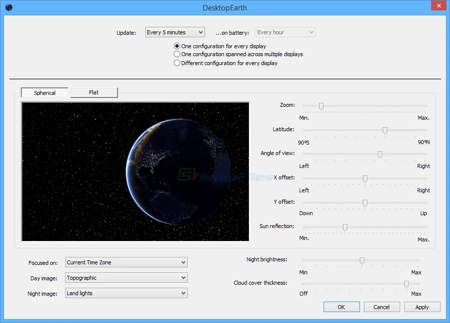 Desktop Earth スクリーンショット 2