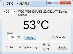 DiskAlarm スクリーンショット 1