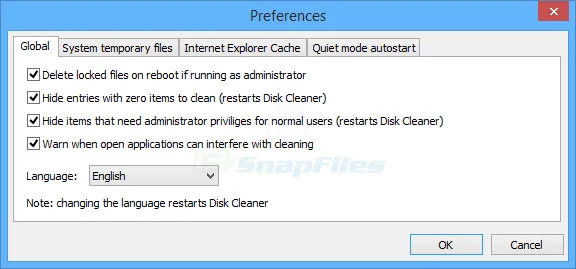 Disk Cleaner スクリーンショット 2