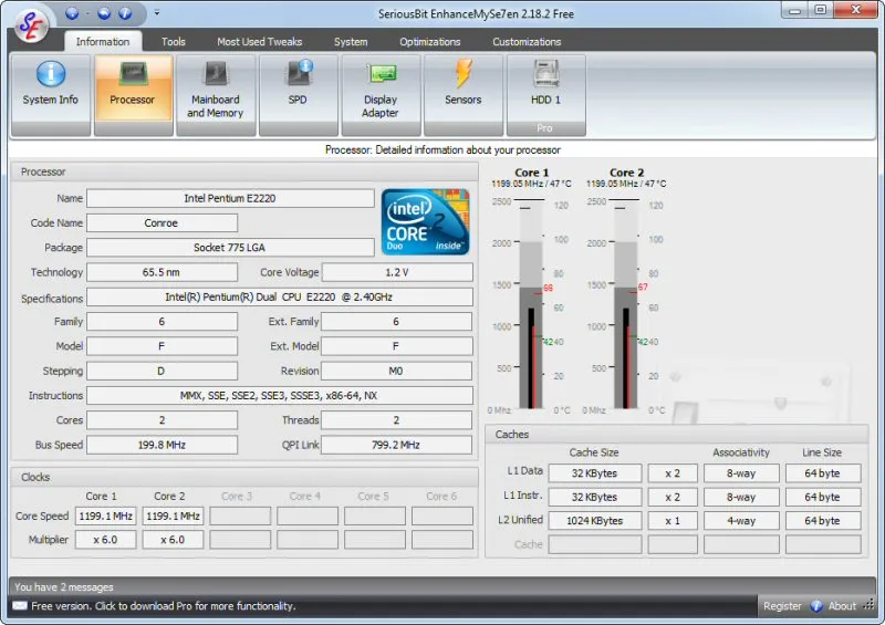 EnhanceMySe7en (Free Version) スクリーンショット 1