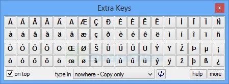 Extra Keys スクリーンショット 1