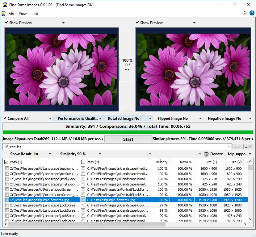 Find.Same.Images.OK スクリーンショット 1