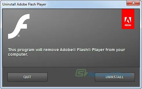 Adobe Flash Player Uninstaller スクリーンショット 1