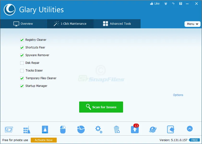 Glary Utilities Free スクリーンショット 2