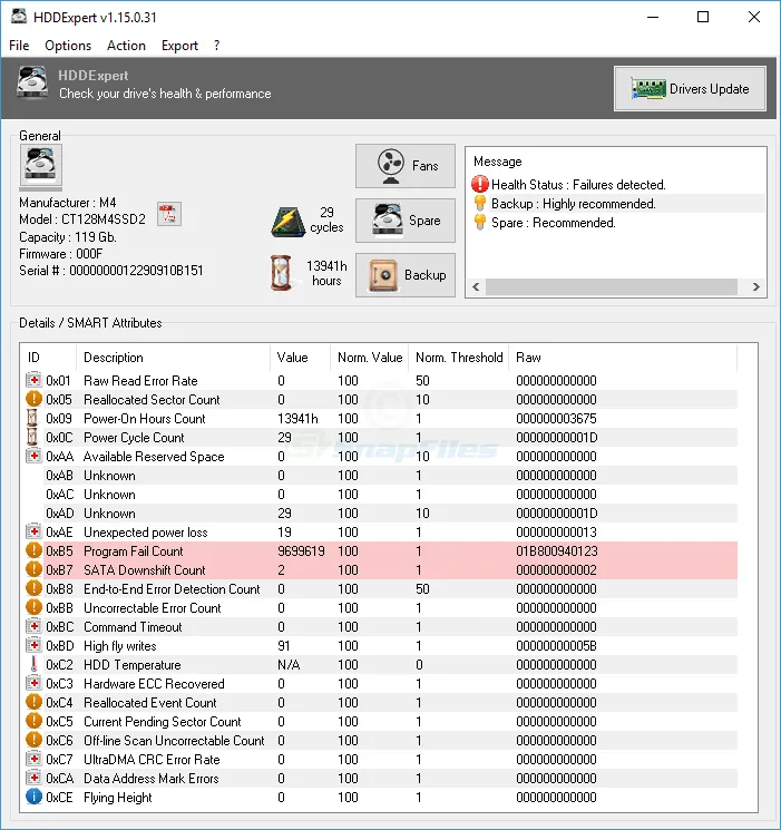 HDDExpert スクリーンショット 1