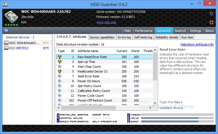 HDD Guardian スクリーンショット 2