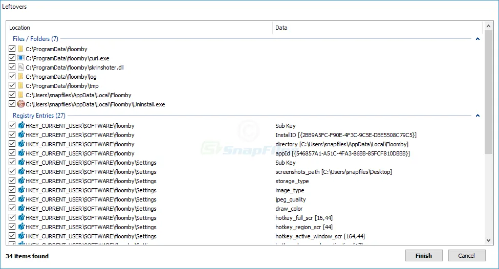 HiBit Uninstaller スクリーンショット 2