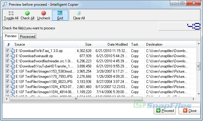 Intelligent Copier スクリーンショット 1