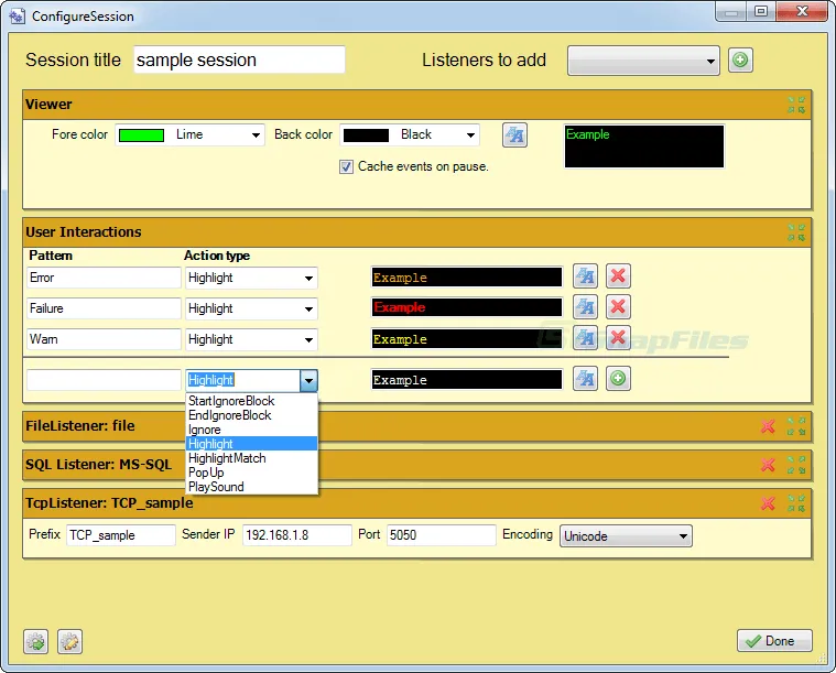 logview4net スクリーンショット 1