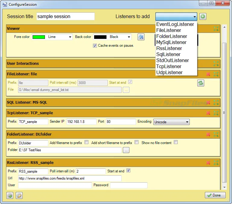 logview4net スクリーンショット 2