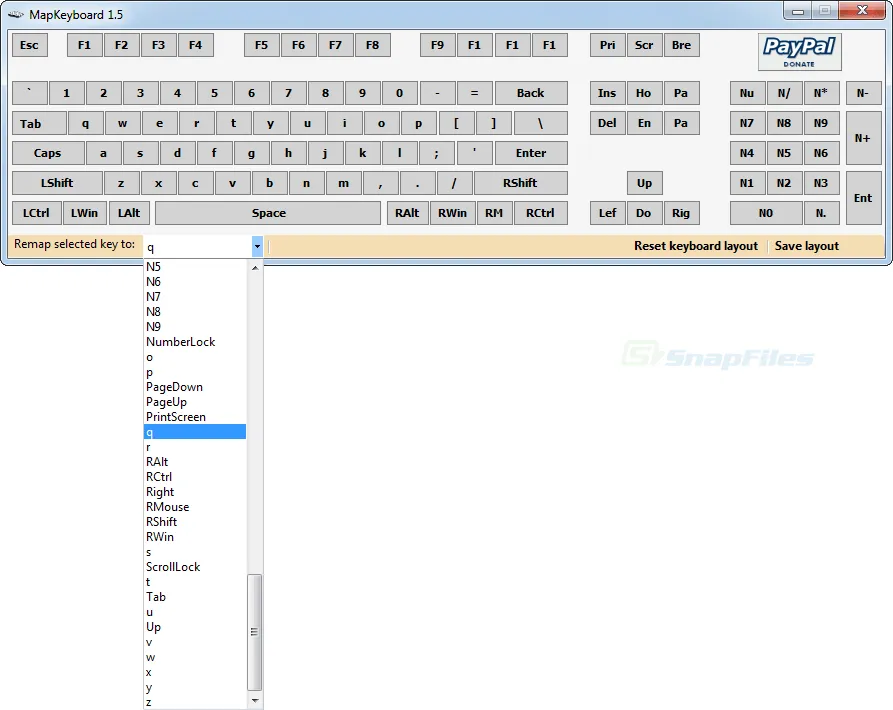 MapKeyboard スクリーンショット 1