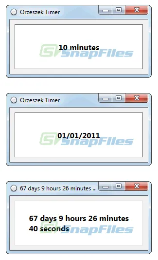 Orzeszek Timer スクリーンショット 1