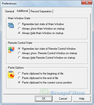 DzSoft Paste and Save スクリーンショット 2