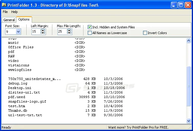 PrintFolder スクリーンショット 1