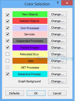 Process Explorer スクリーンショット 2