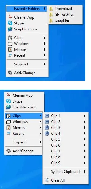 Quick Cliq スクリーンショット 1