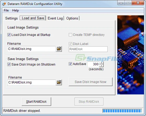 RAMDisk Lite スクリーンショット 2