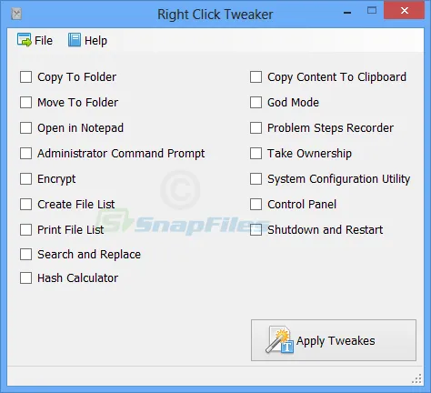 Right Click Enhancer スクリーンショット 2