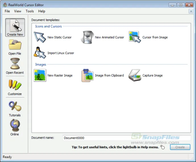RealWorld Cursor Editor スクリーンショット 2