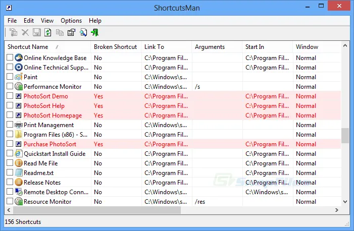 ShortcutsMan スクリーンショット 1