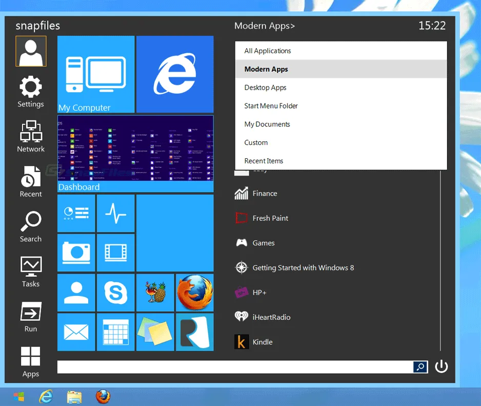 Start Menu Reviver スクリーンショット 2