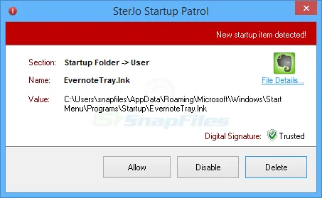 SterJo Startup Patrol スクリーンショット 2