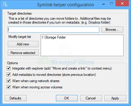 Symlink Helper スクリーンショット 2