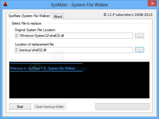 SysMate System File Walker スクリーンショット 1