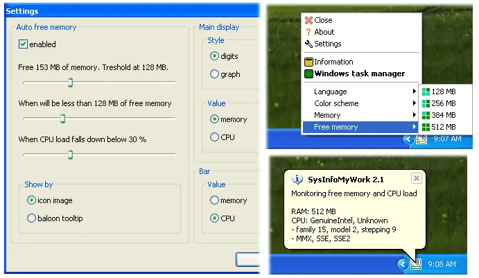 SysInfoMyWork スクリーンショット 1
